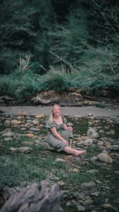 Photography session on the Pacific Northwest coast