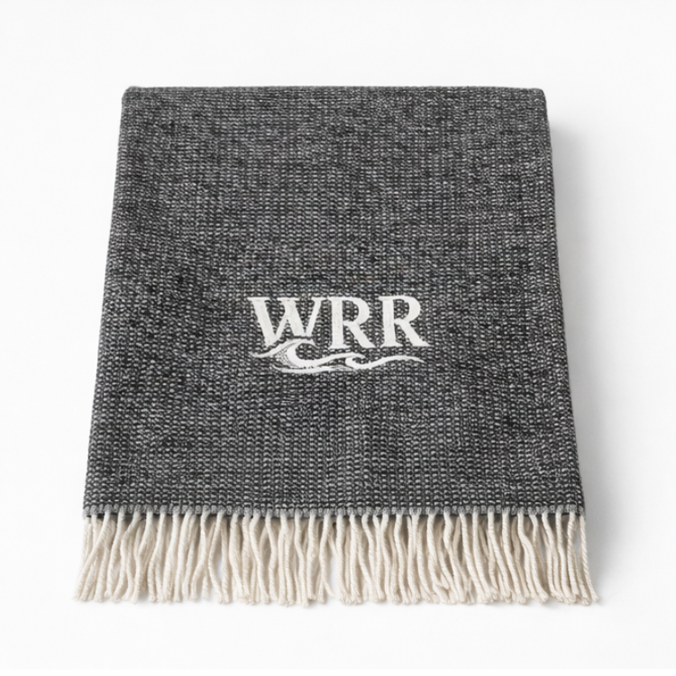 WRR Signature Blanket - Charcoal Grey - Image 2