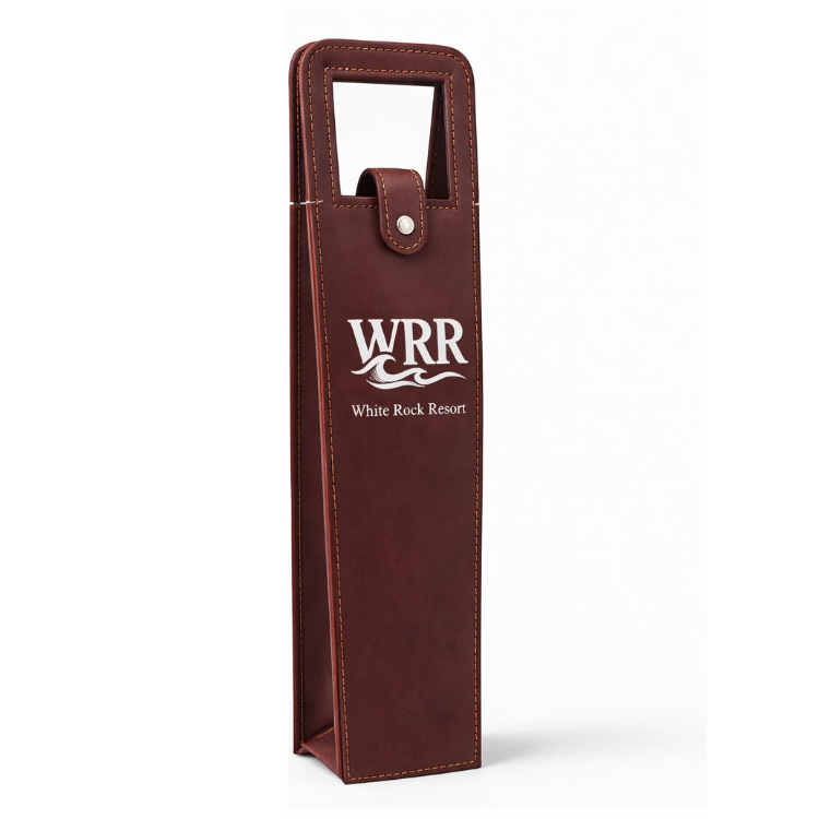 WRR Wine Bottle Carrier - Brown