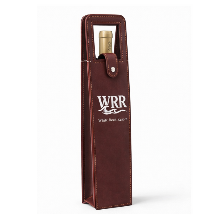 WRR Wine Bottle Carrier - Brown - Image 4