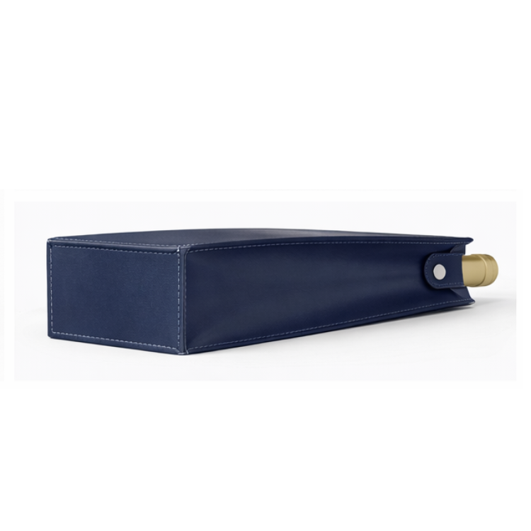 WRR Wine Bottle Carrier - Navy - Image 2