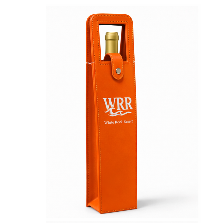 WRR Wine Bottle Carrier - Orange - Image 4