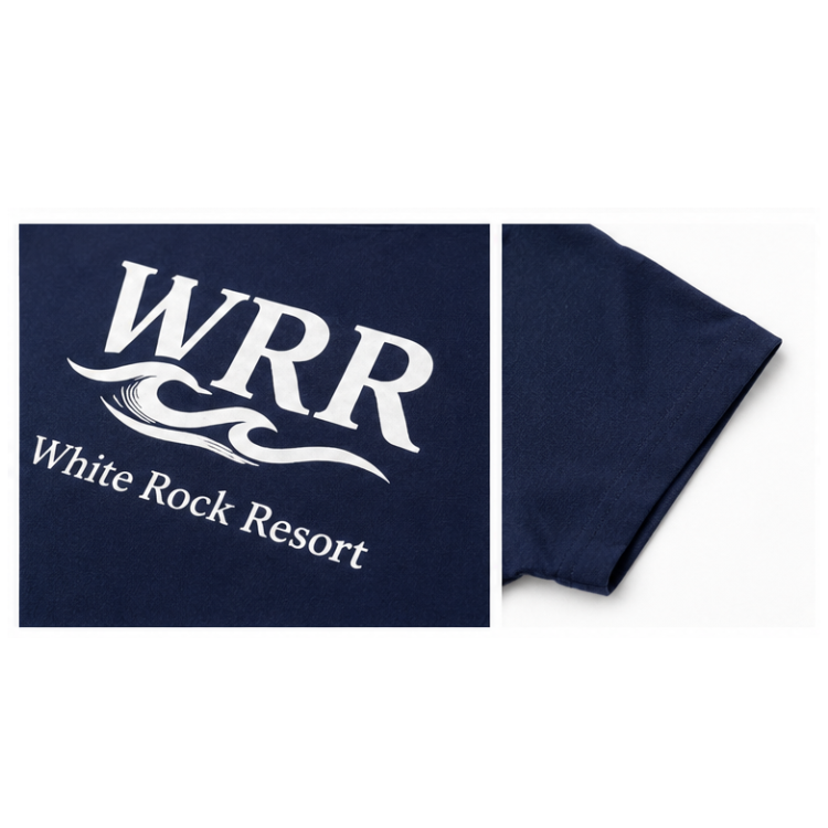 WRR Resort Logo T-Shirt – Navy - Image 5