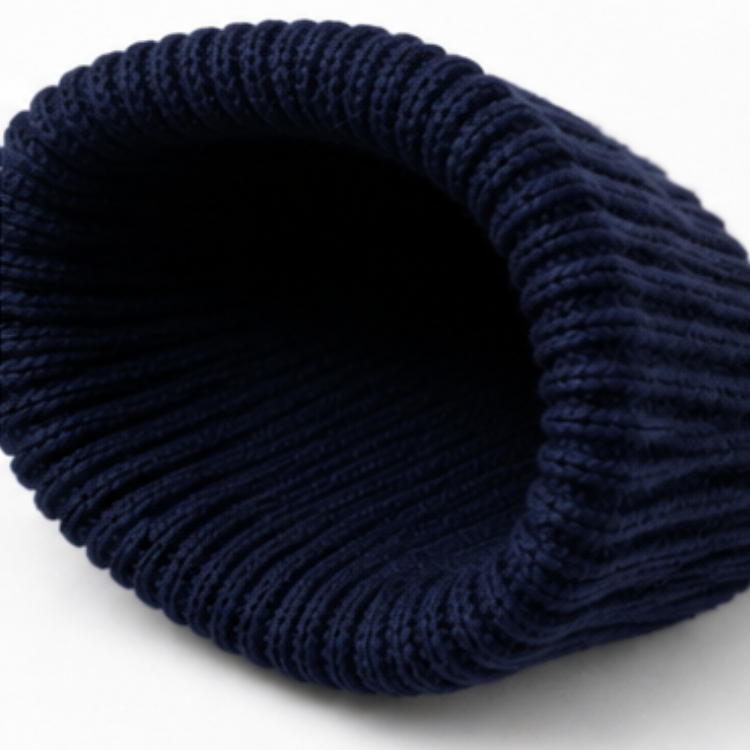 WRR Signature Knit Beanie – Navy - Image 7