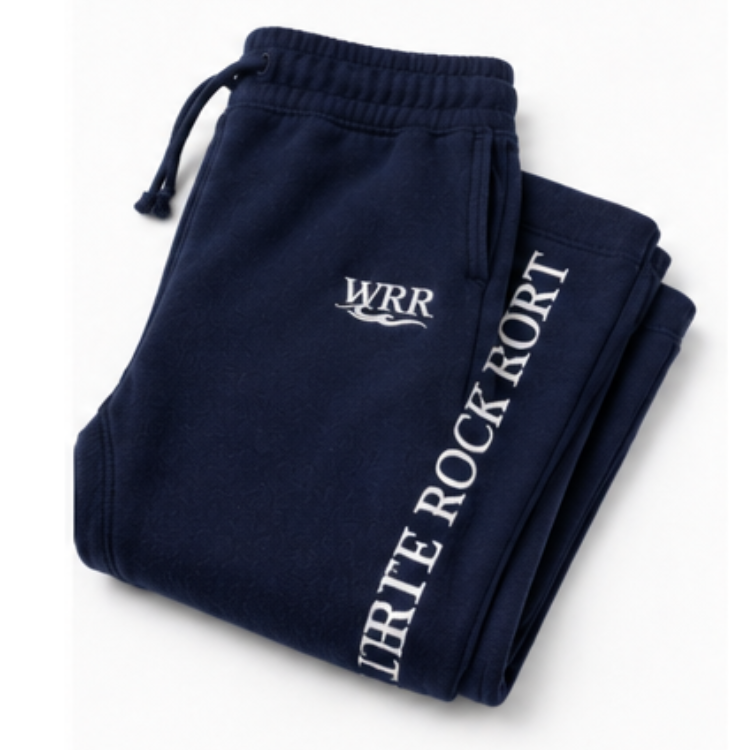 WRR Signature Resort Sweatpants – Navy - Image 4