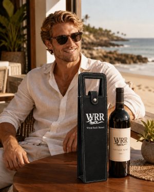 WRR Wine Bottle Carrier - Black
